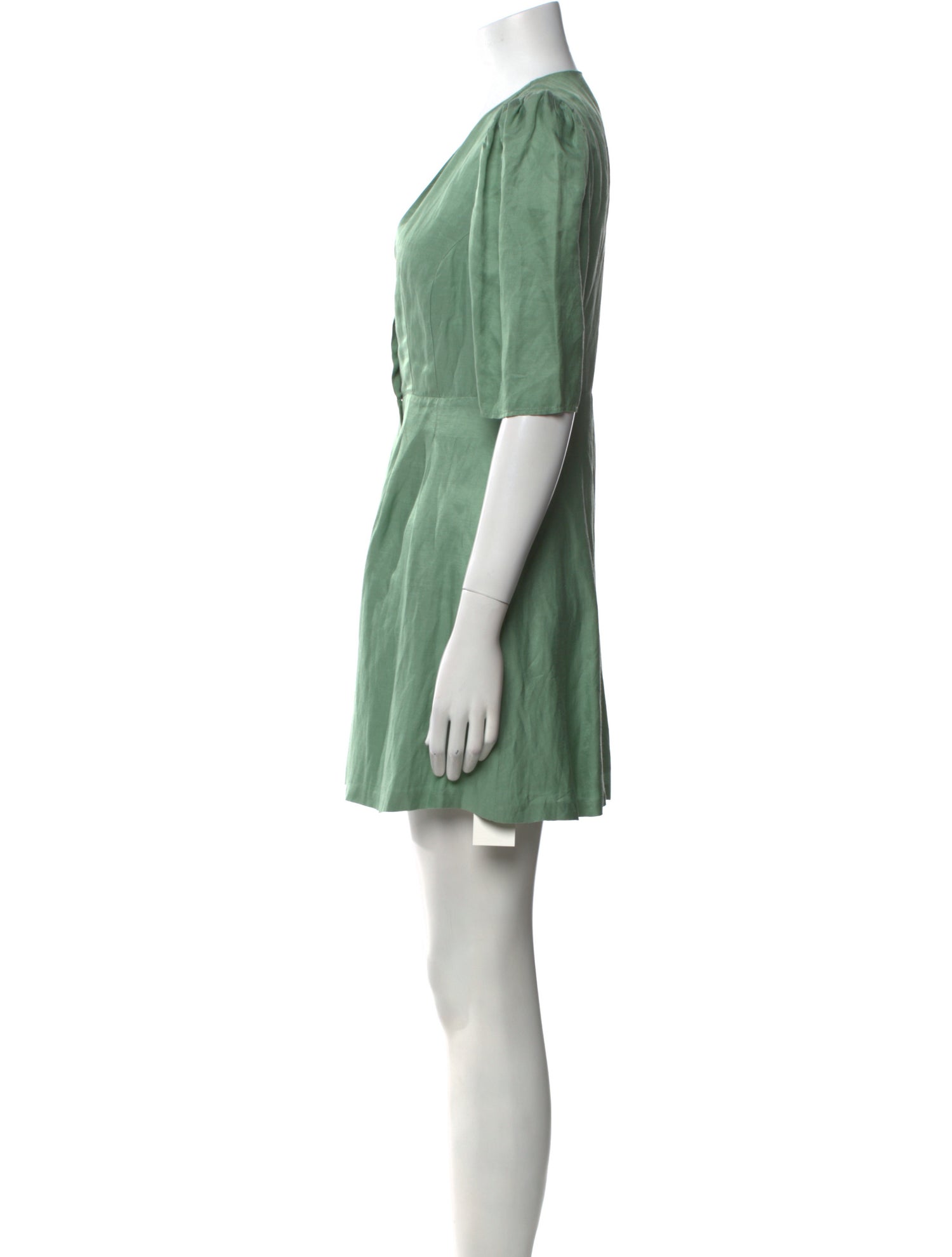 BA&SH V-Neck Mini Dress