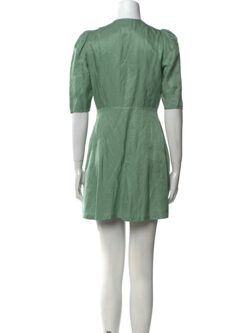 BA&SH V-Neck Mini Dress