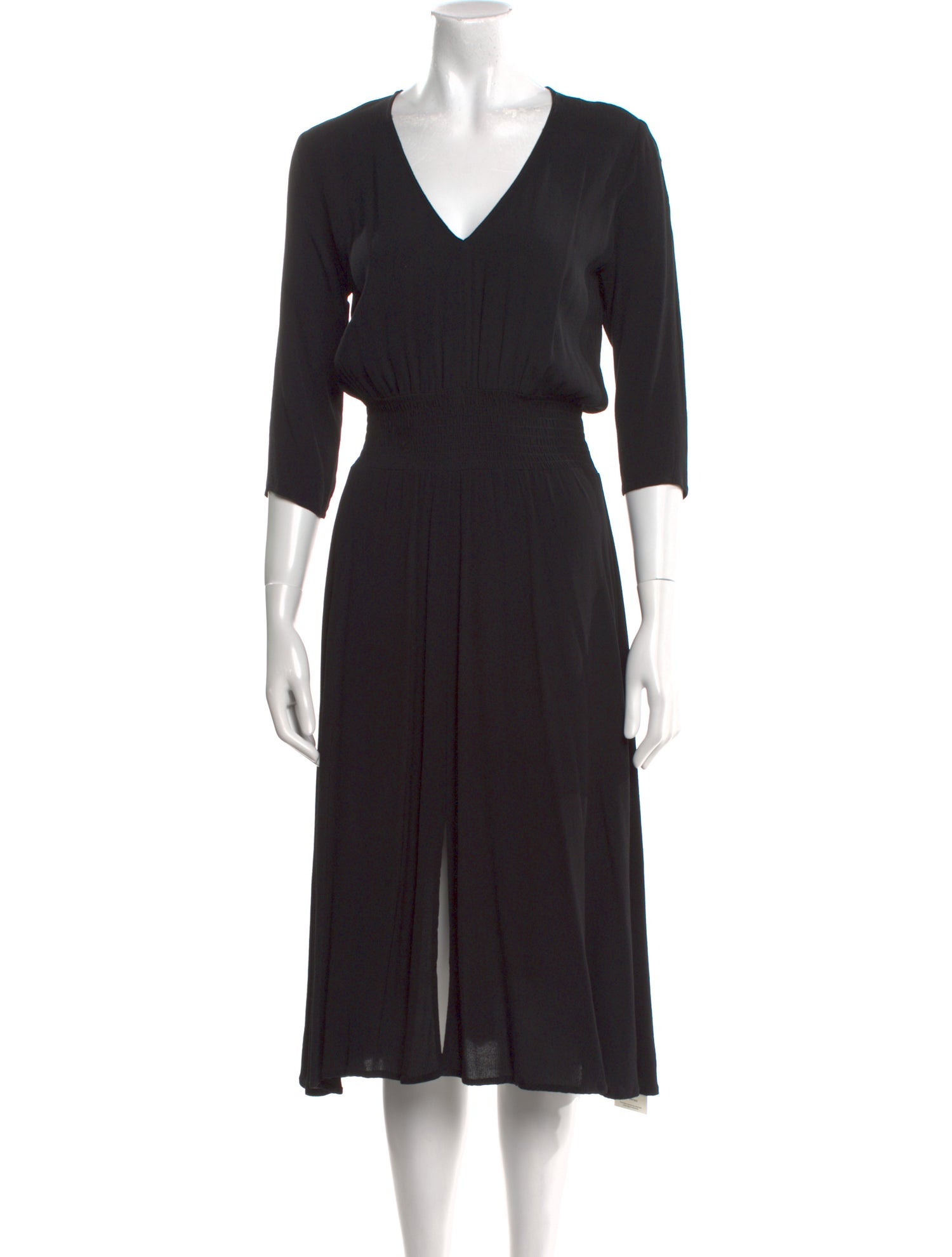 BA&SH V-Neck Midi Length Dress