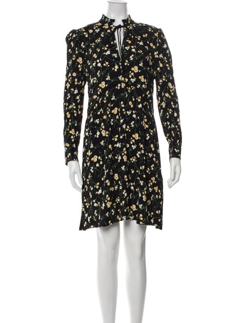 BA&SH Floral Print Mini Dress