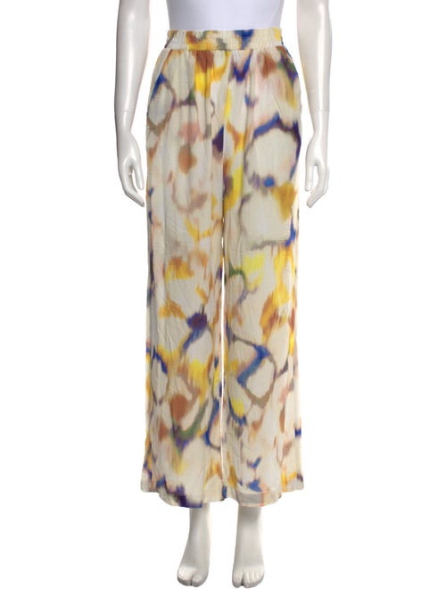BA&SH Printed Wide Leg Pants