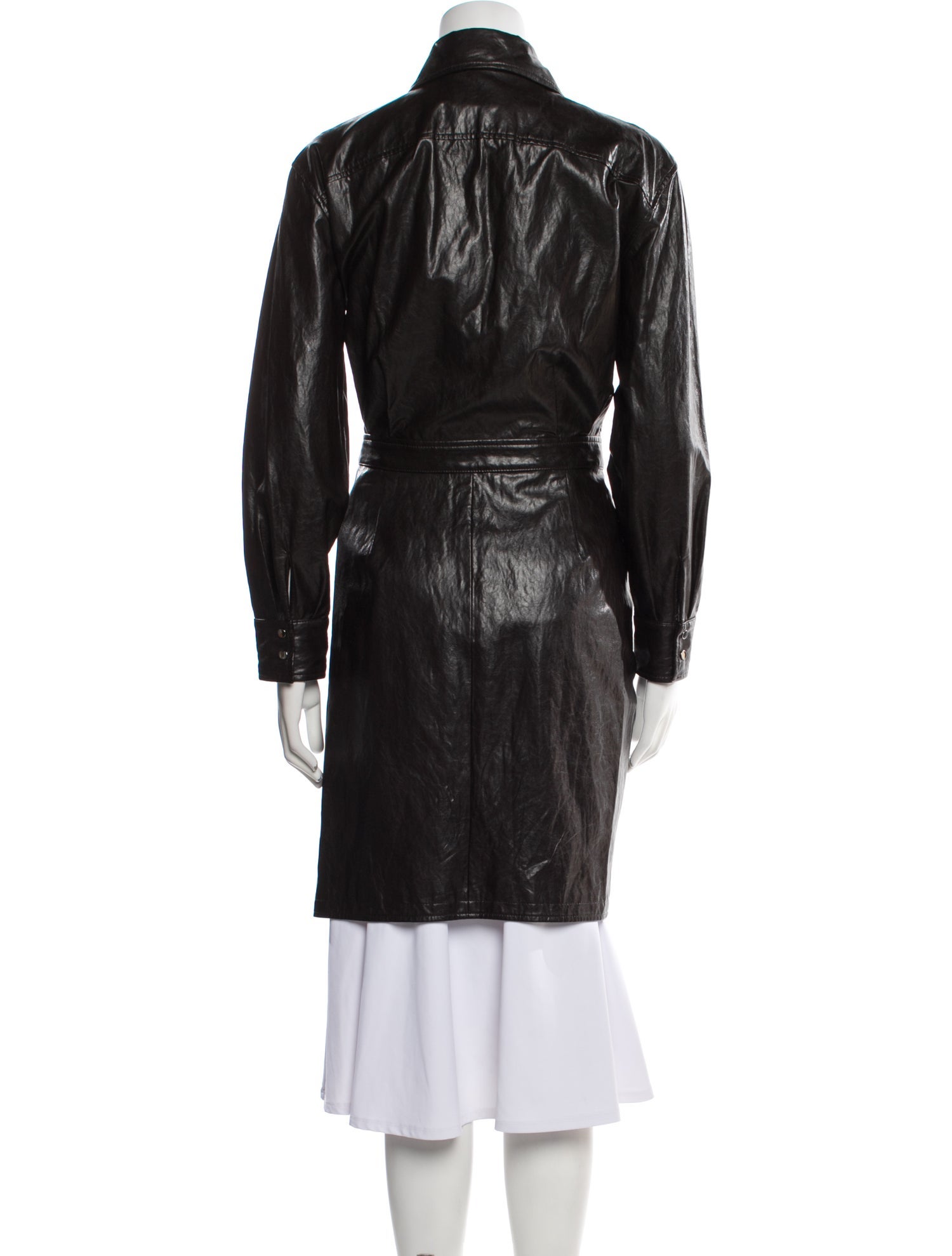 BA&SH Faux Leather Jacket