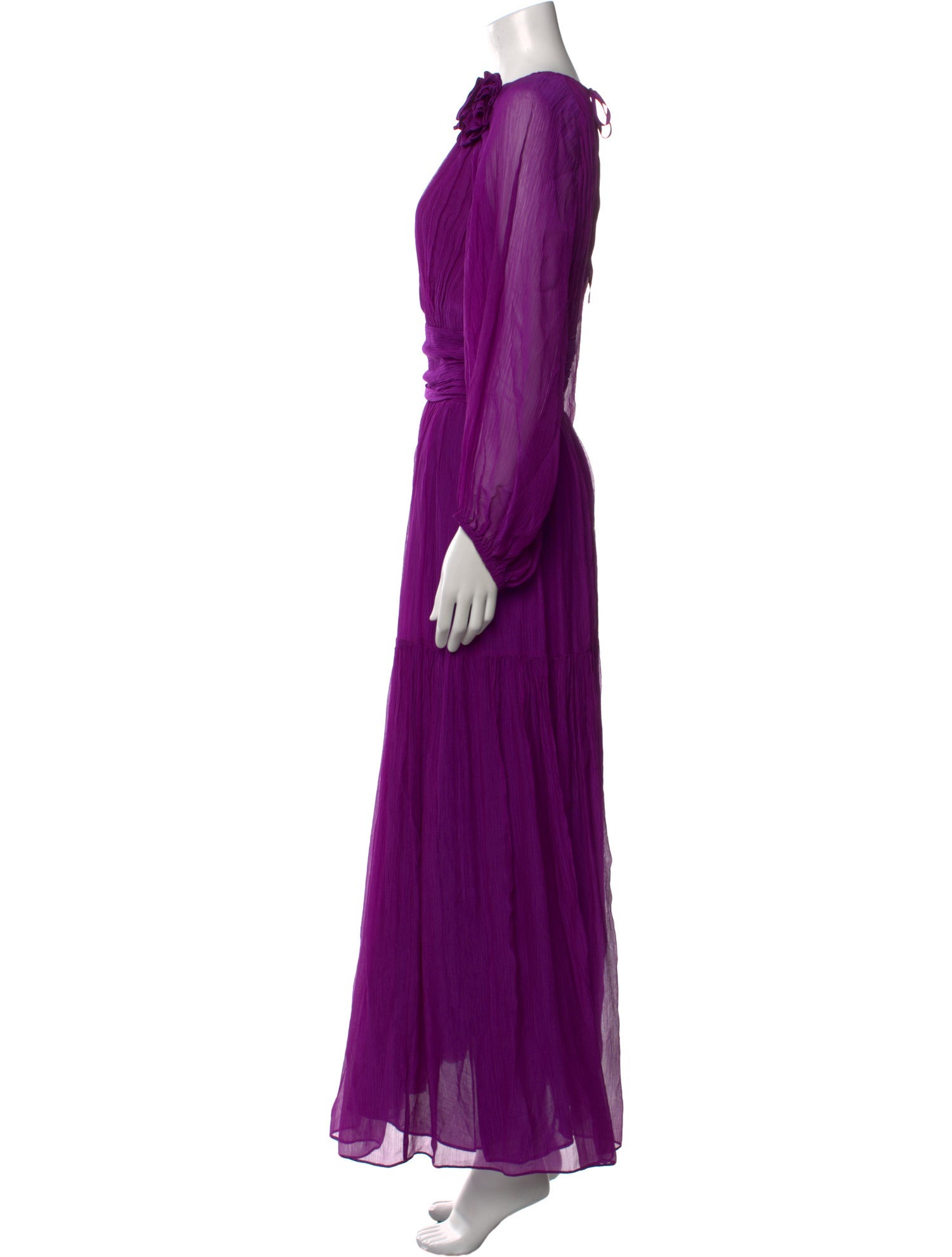BA&SH V-Neck Long Dress w/ Tags