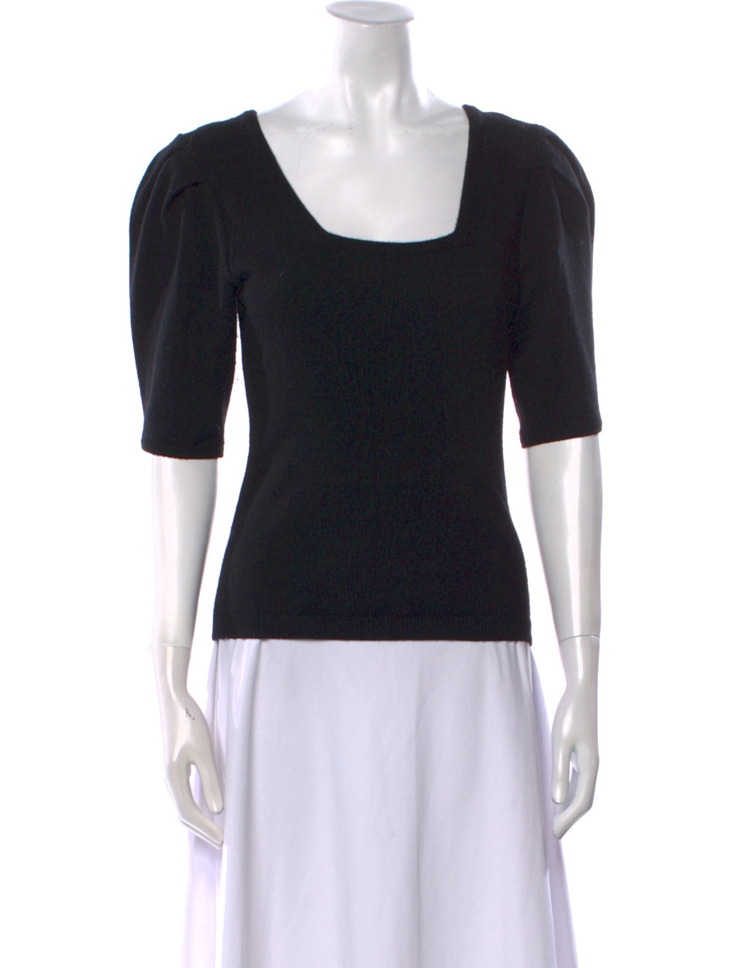 BA&SH Wool Square Neckline Sweater