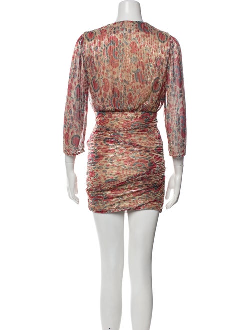 BA&SH Printed Mini Dress