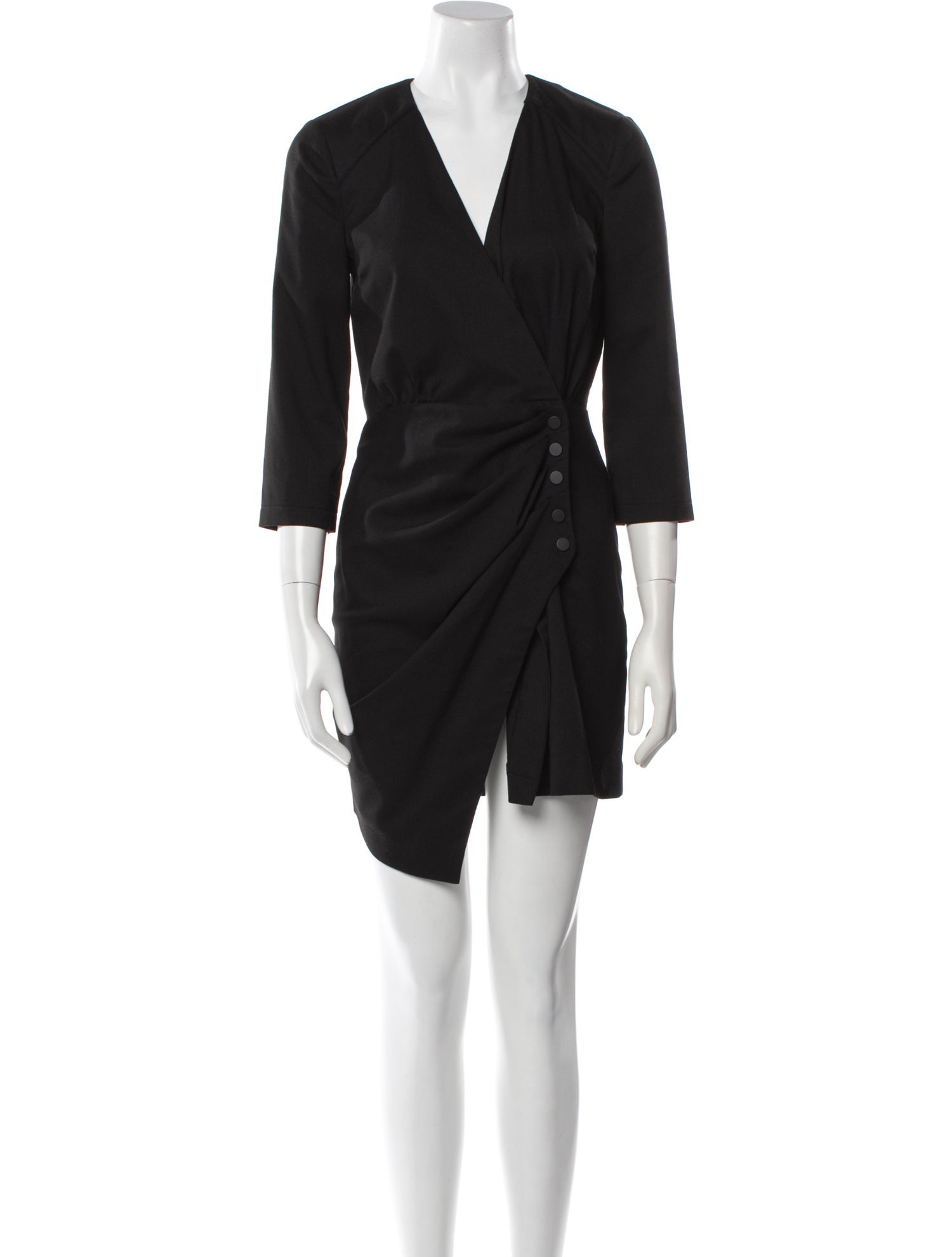 BA&SH V-Neck Mini Dress