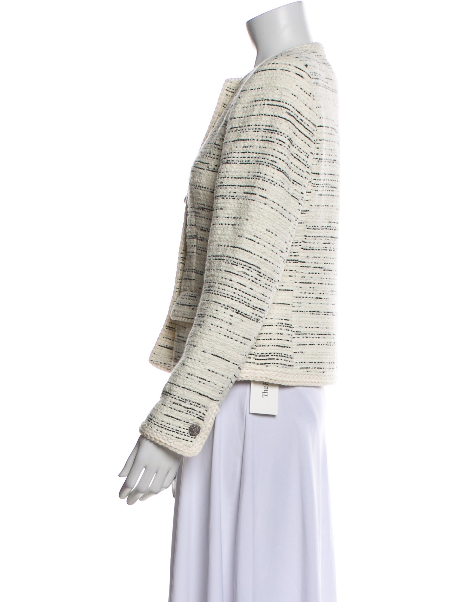 BA&SH Tweed Pattern Evening Jacket w/ Tags