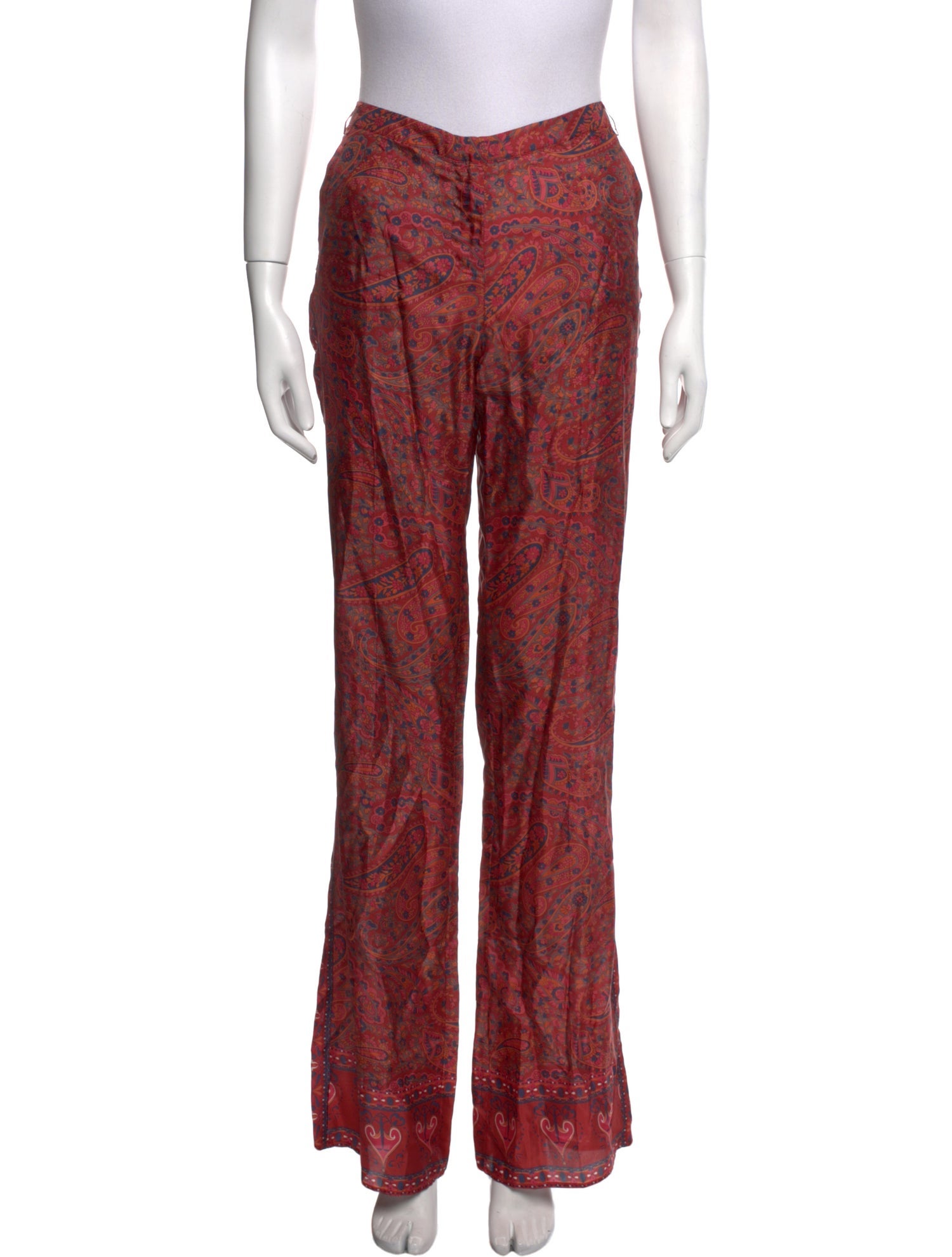 BA&SH Silk Wide Leg Pants