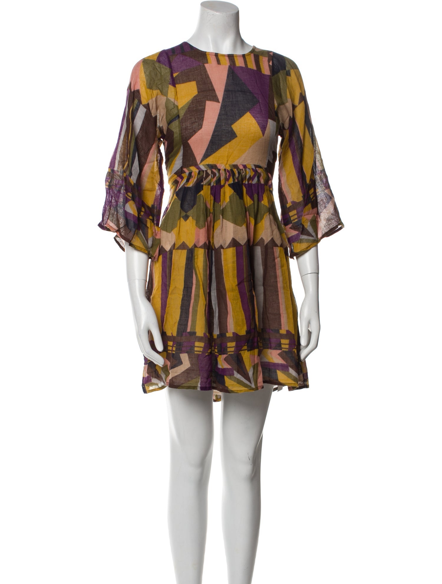 BA&SH Printed Mini Dress