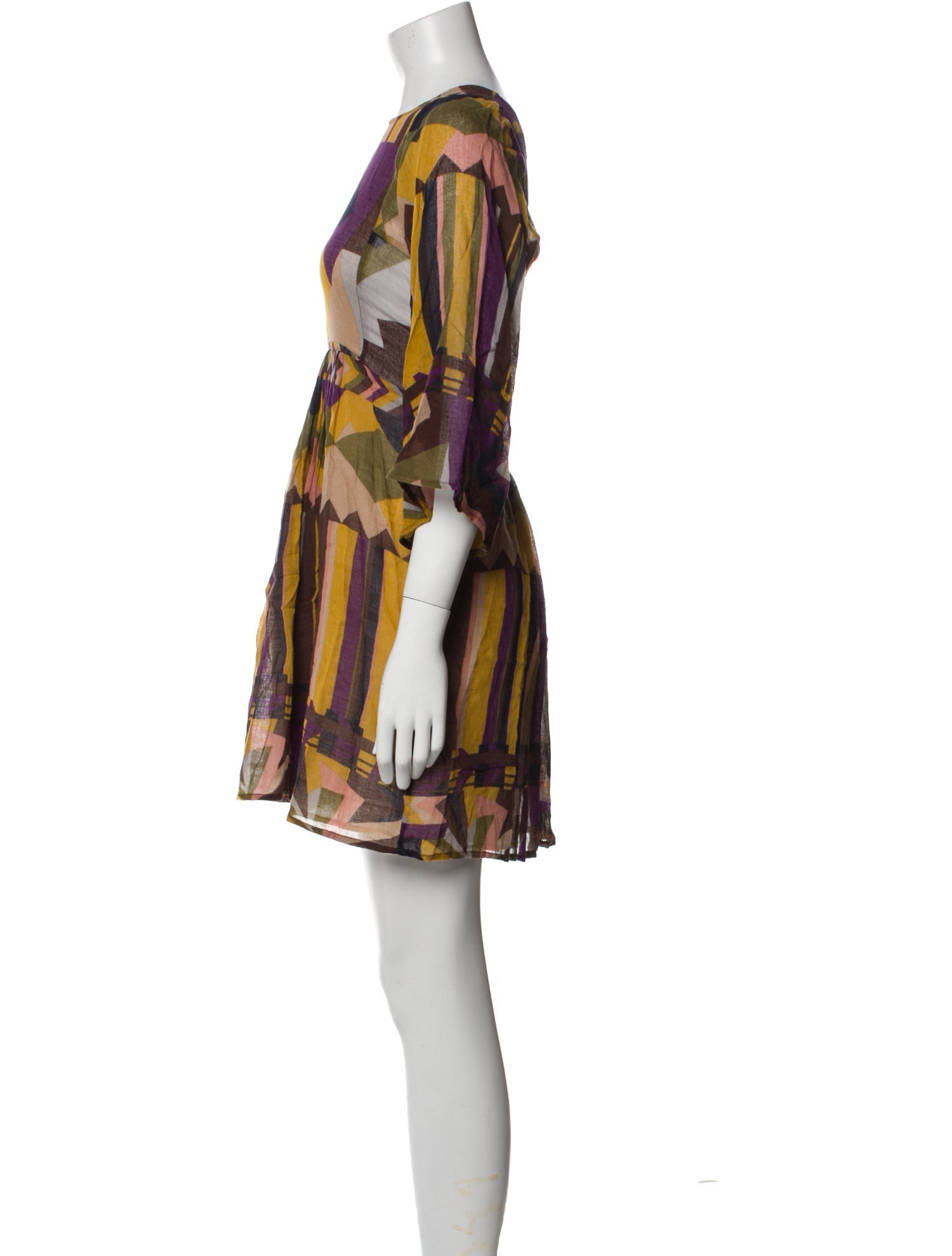 BA&SH Printed Mini Dress