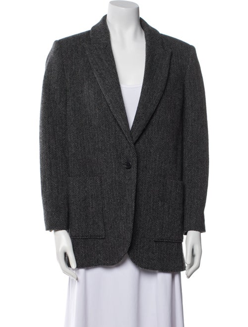 BA&SH Wool Printed Blazer