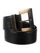 BA&SH Wide Leather Waist Belt
