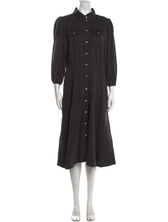 BA&SH Midi Length Dress