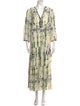 BA&SH Printed Long Dress