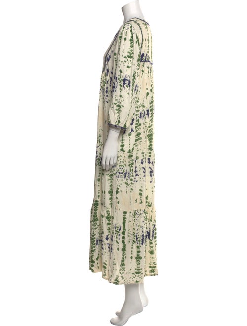 BA&SH Printed Long Dress