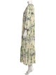 BA&SH Printed Long Dress