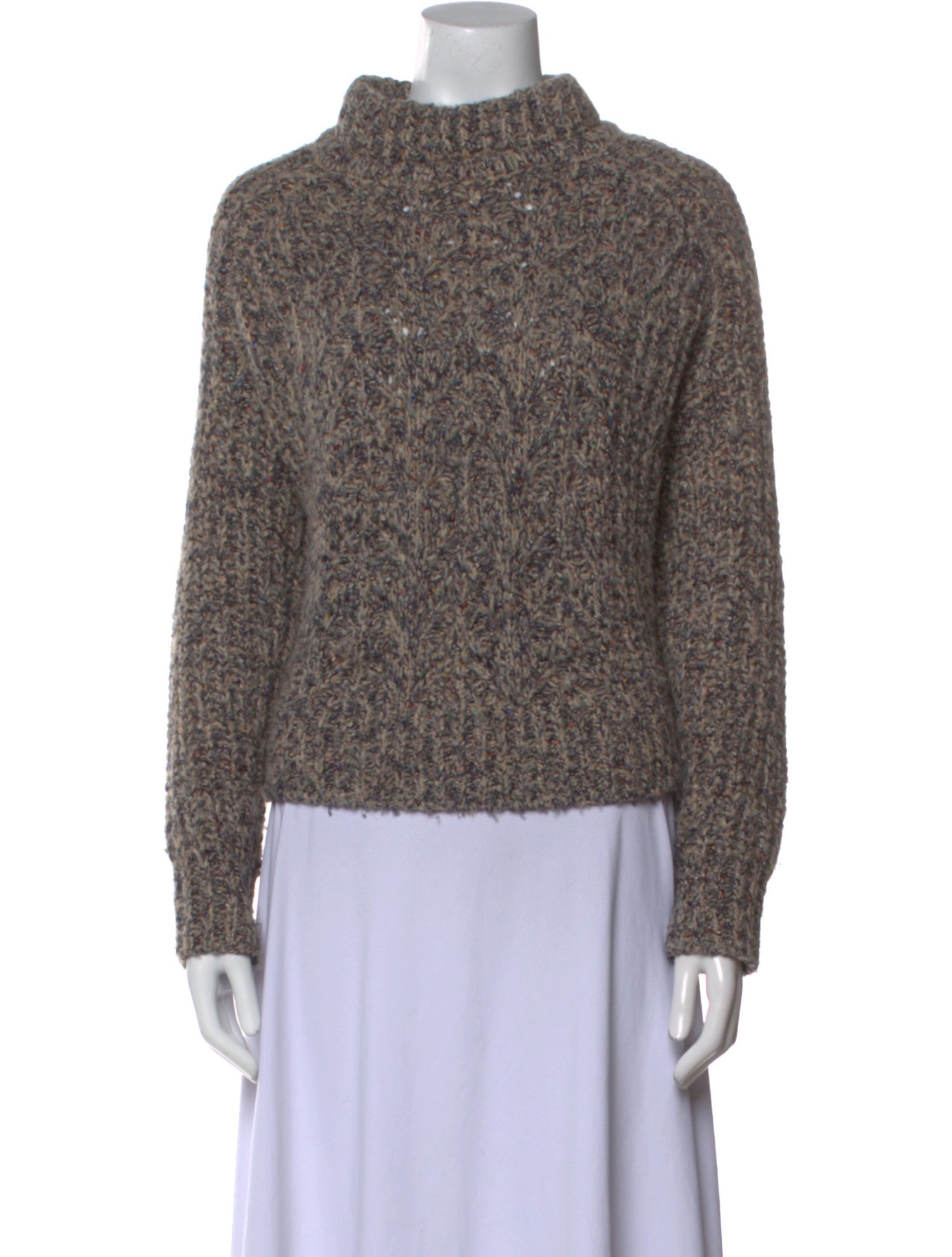 BA&SH Wool Mock Neck Sweater