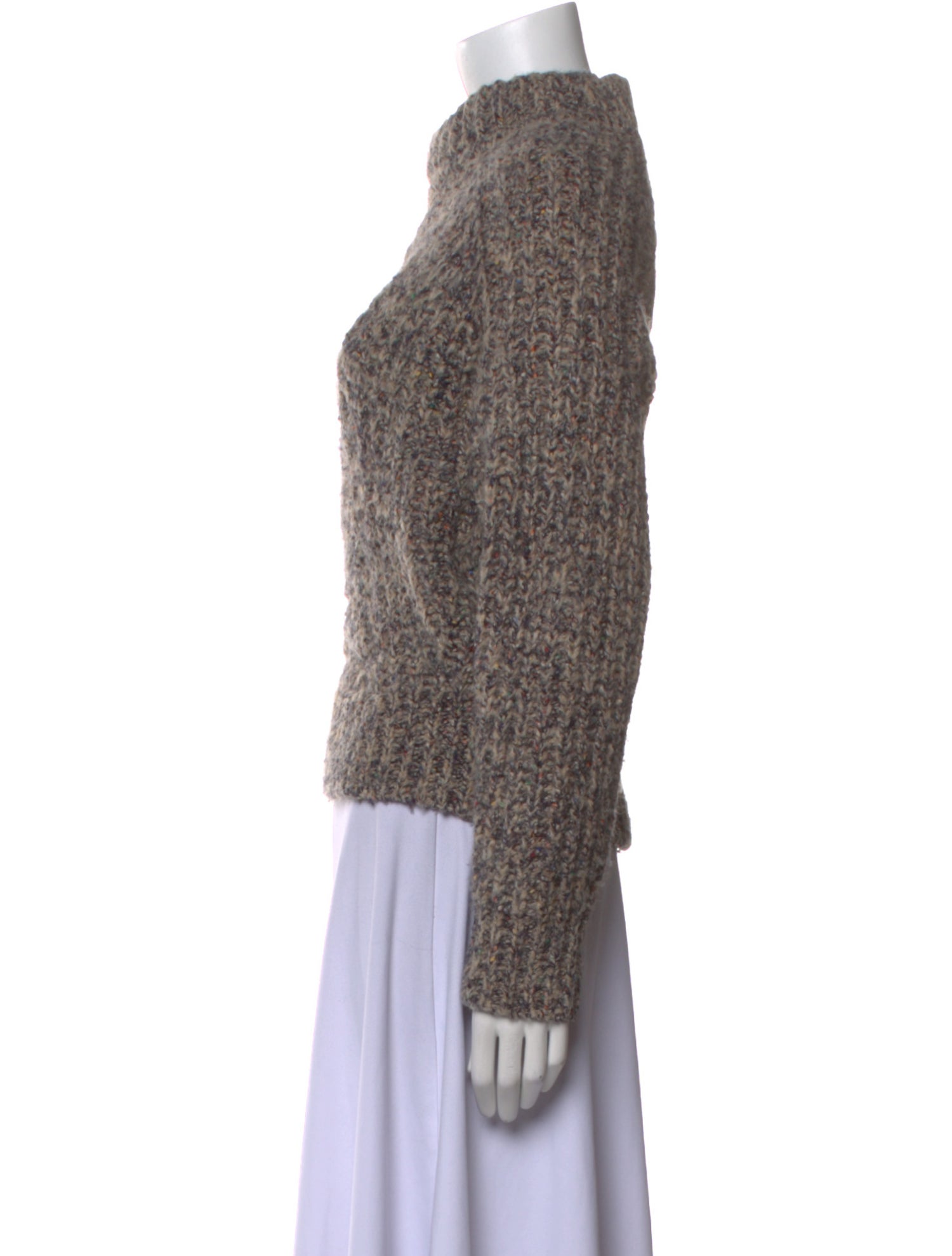 BA&SH Wool Mock Neck Sweater