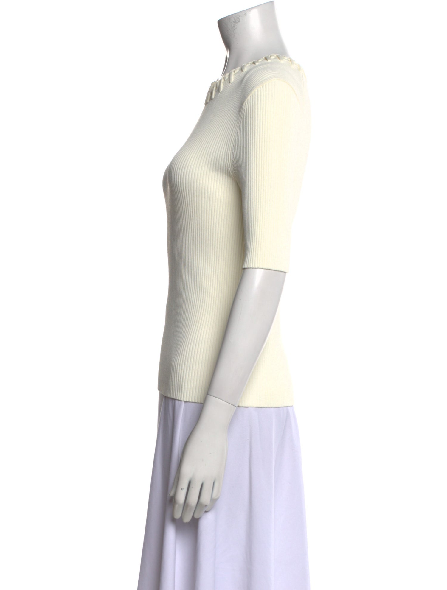 BA&SH Crew Neck Short Sleeve Top