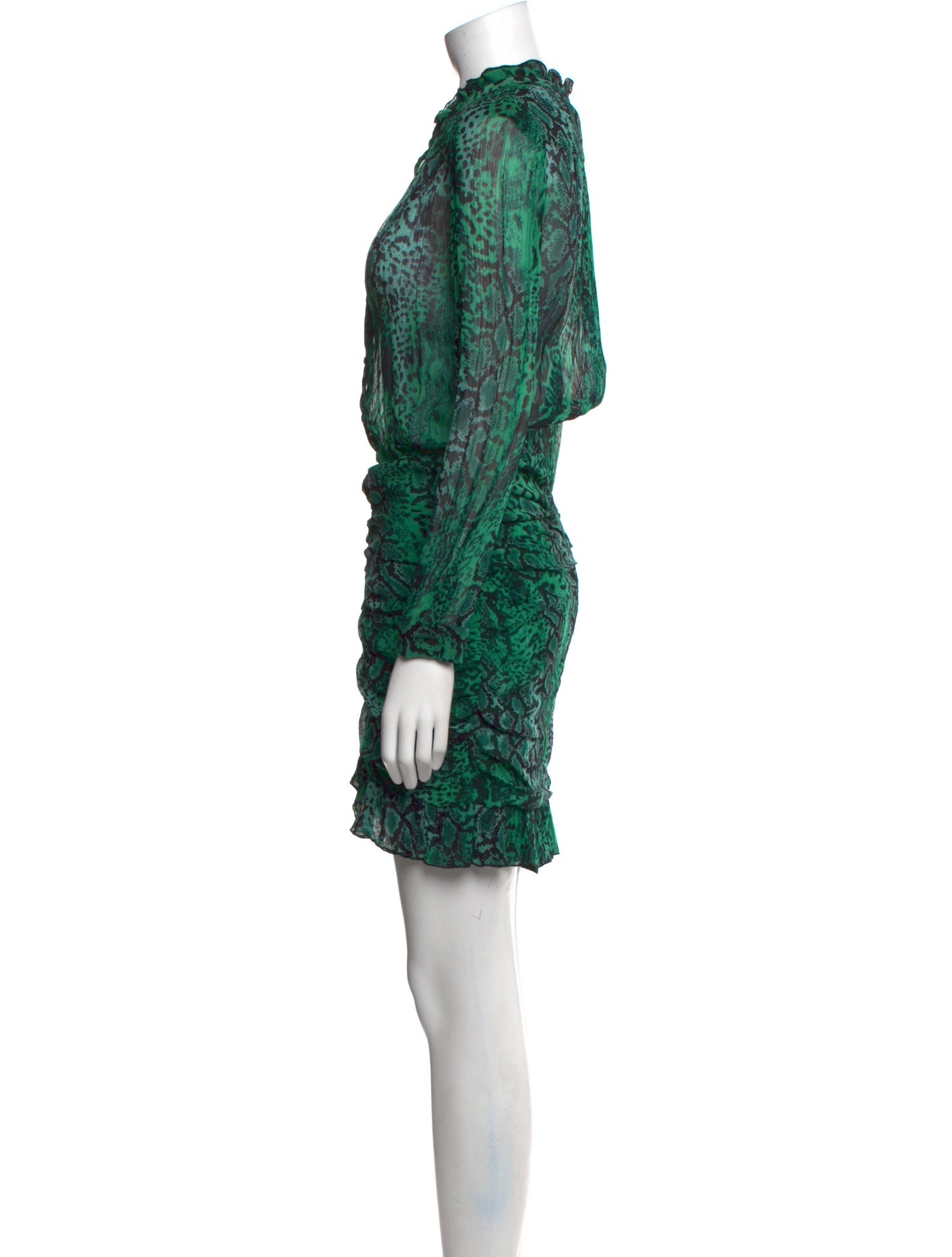 BA&SH Printed Mini Dress