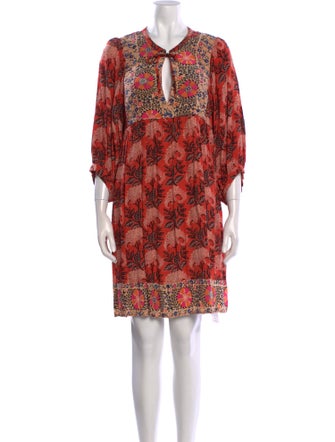 BA&SH Printed Mini Dress