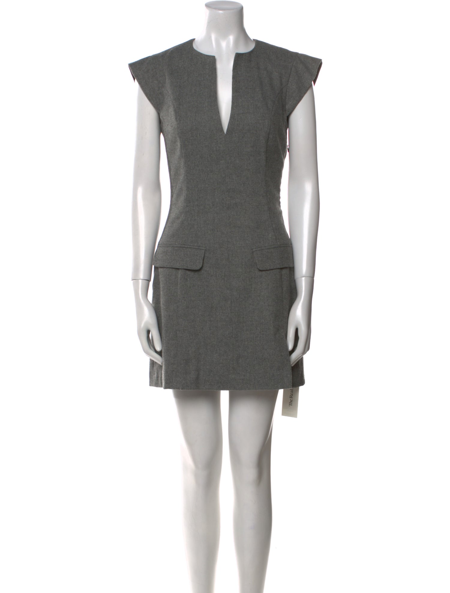 BA&SH V-Neck Mini Dress