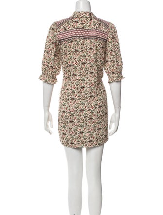 BA&SH Printed Mini Dress
