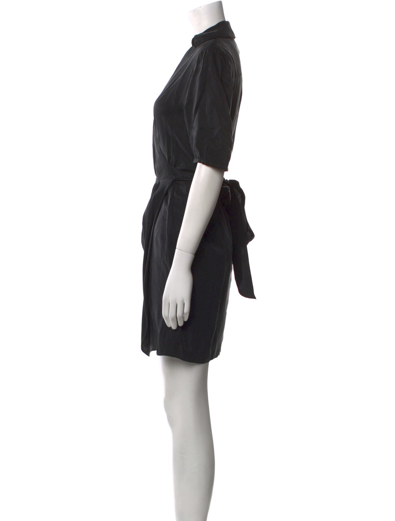 BA&SH V-Neck Mini Dress