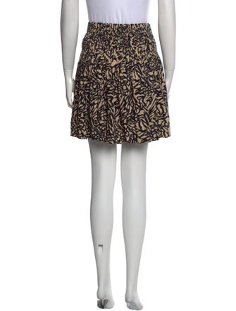 BA&SH Printed Mini Skirt