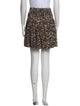 BA&SH Printed Mini Skirt