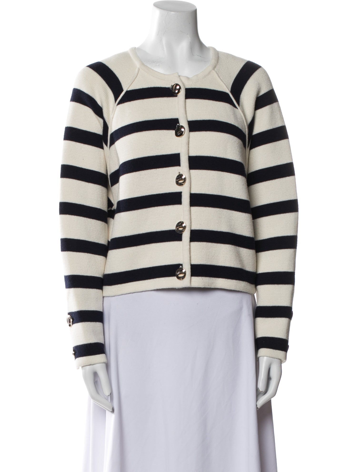 BA&SH Striped Evening Jacket