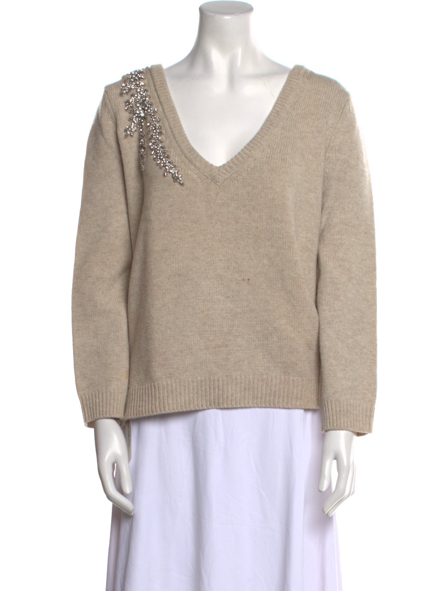 BA&SH Wool V-Neck Sweater