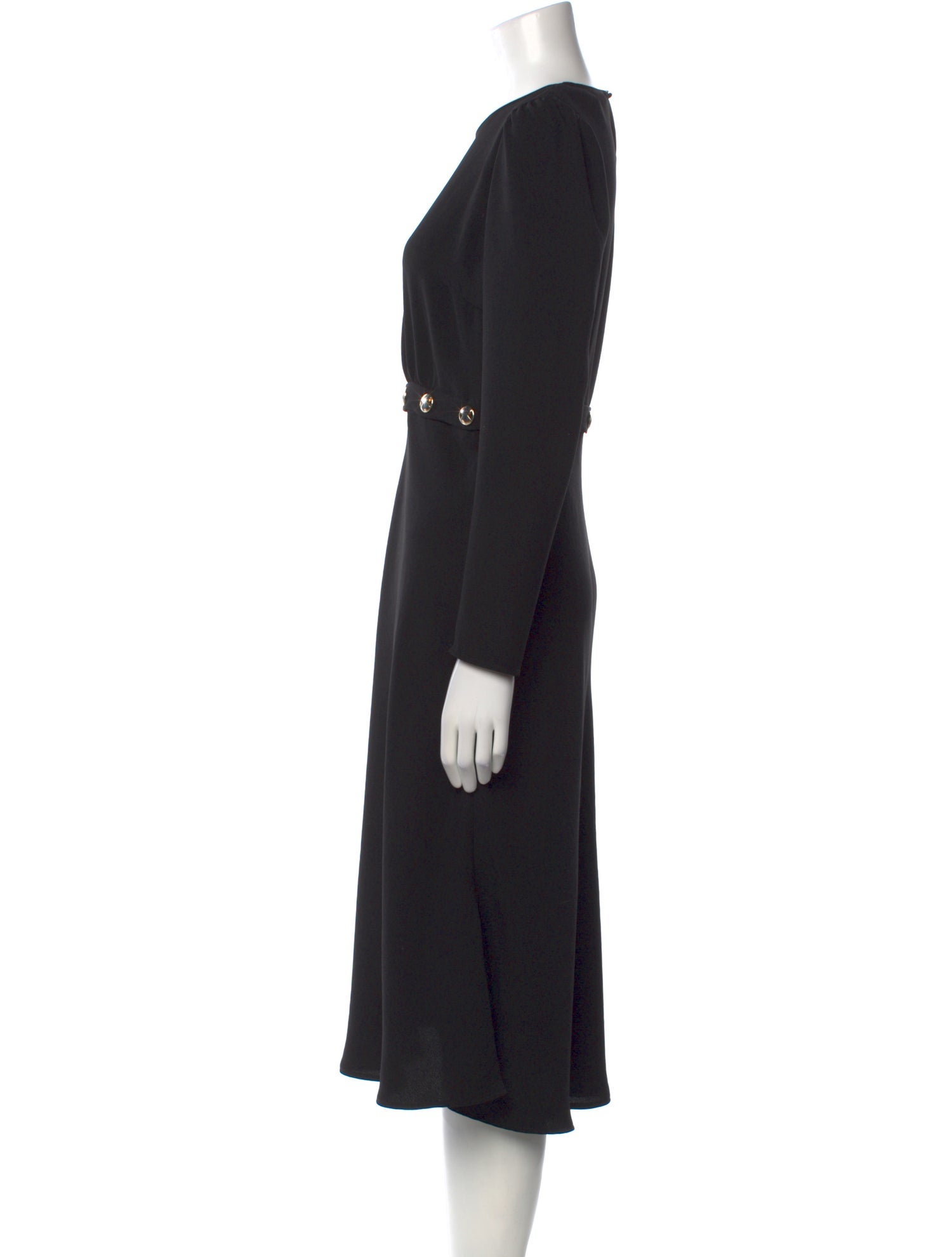 BA&SH Crew Neck Midi Length Dress