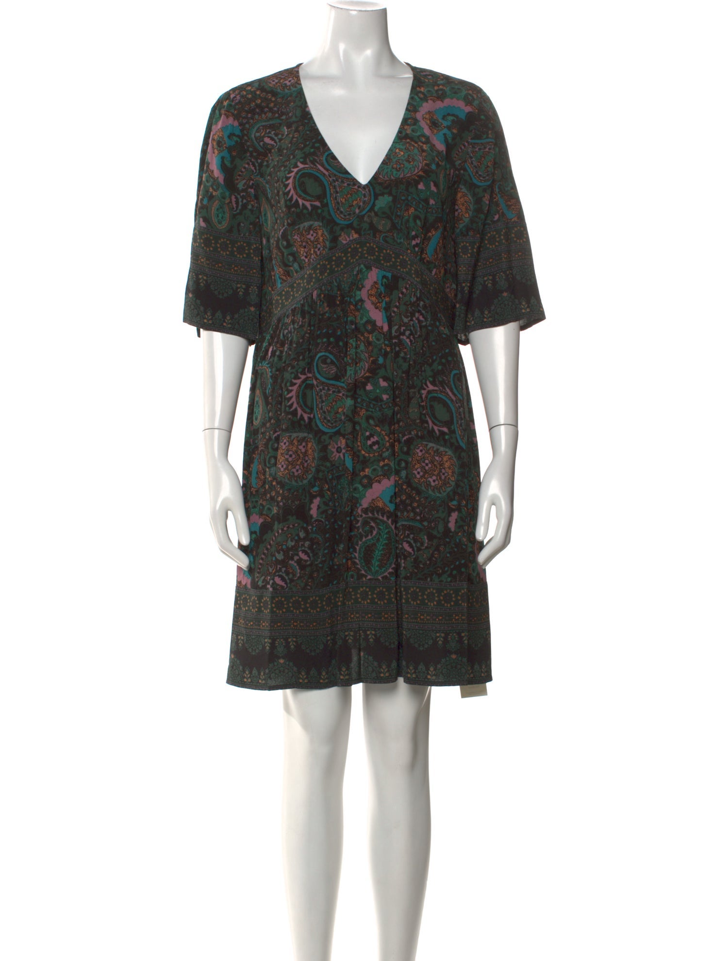 BA&SH Printed Knee-Length Dress