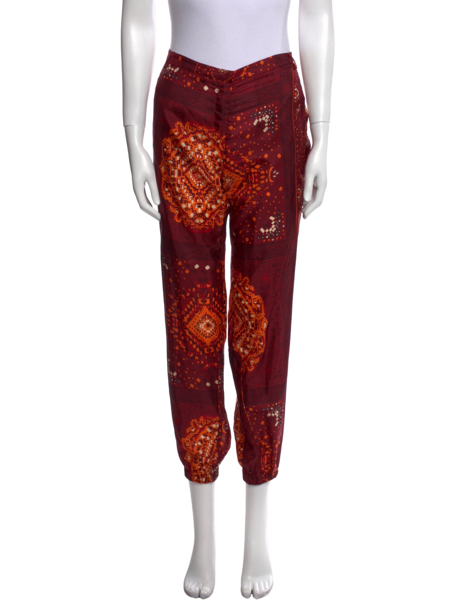 BA&SH Silk Skinny Leg Pants
