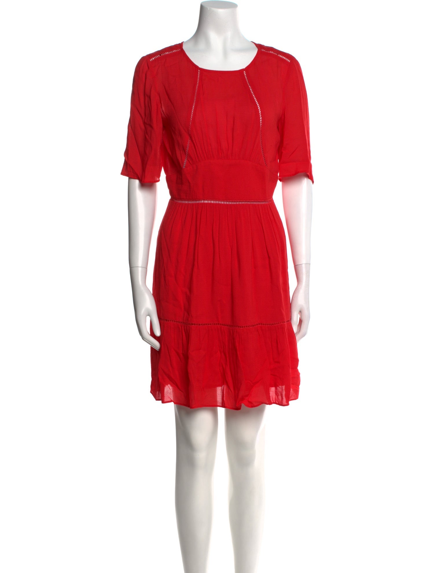 BA&SH Scoop Neck Mini Dress