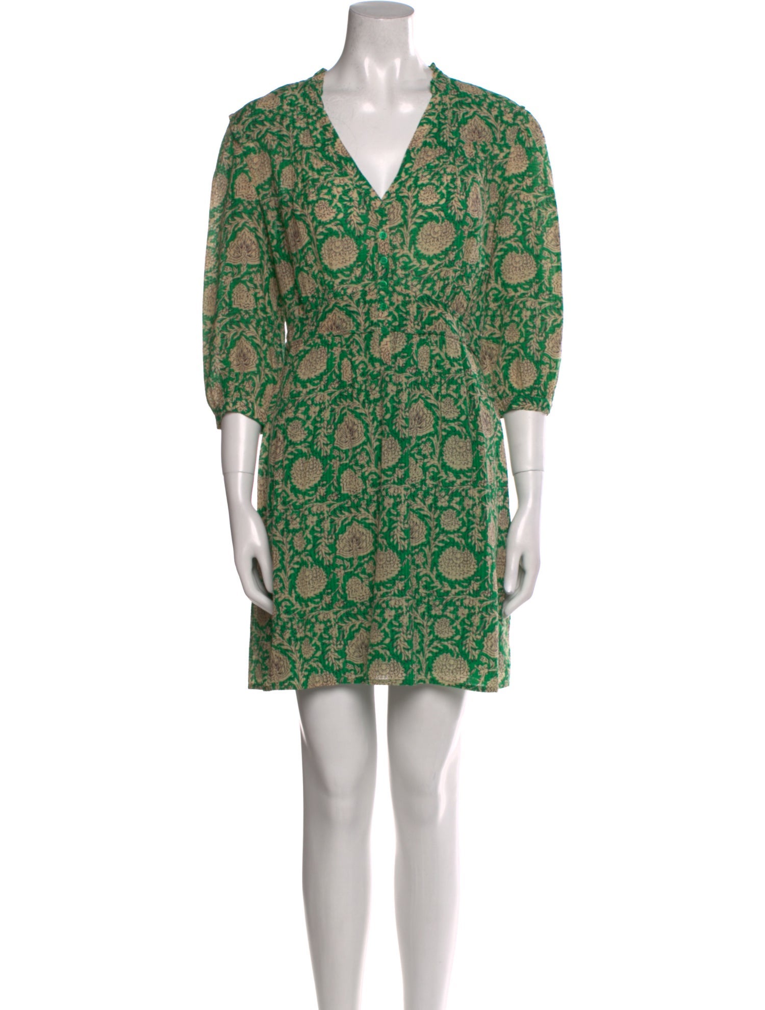 BA&SH Printed Mini Dress