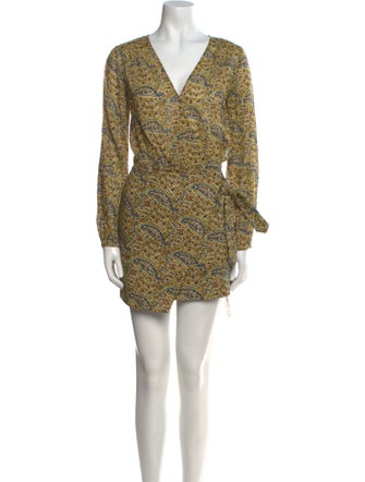 BA&SH Printed Mini Dress