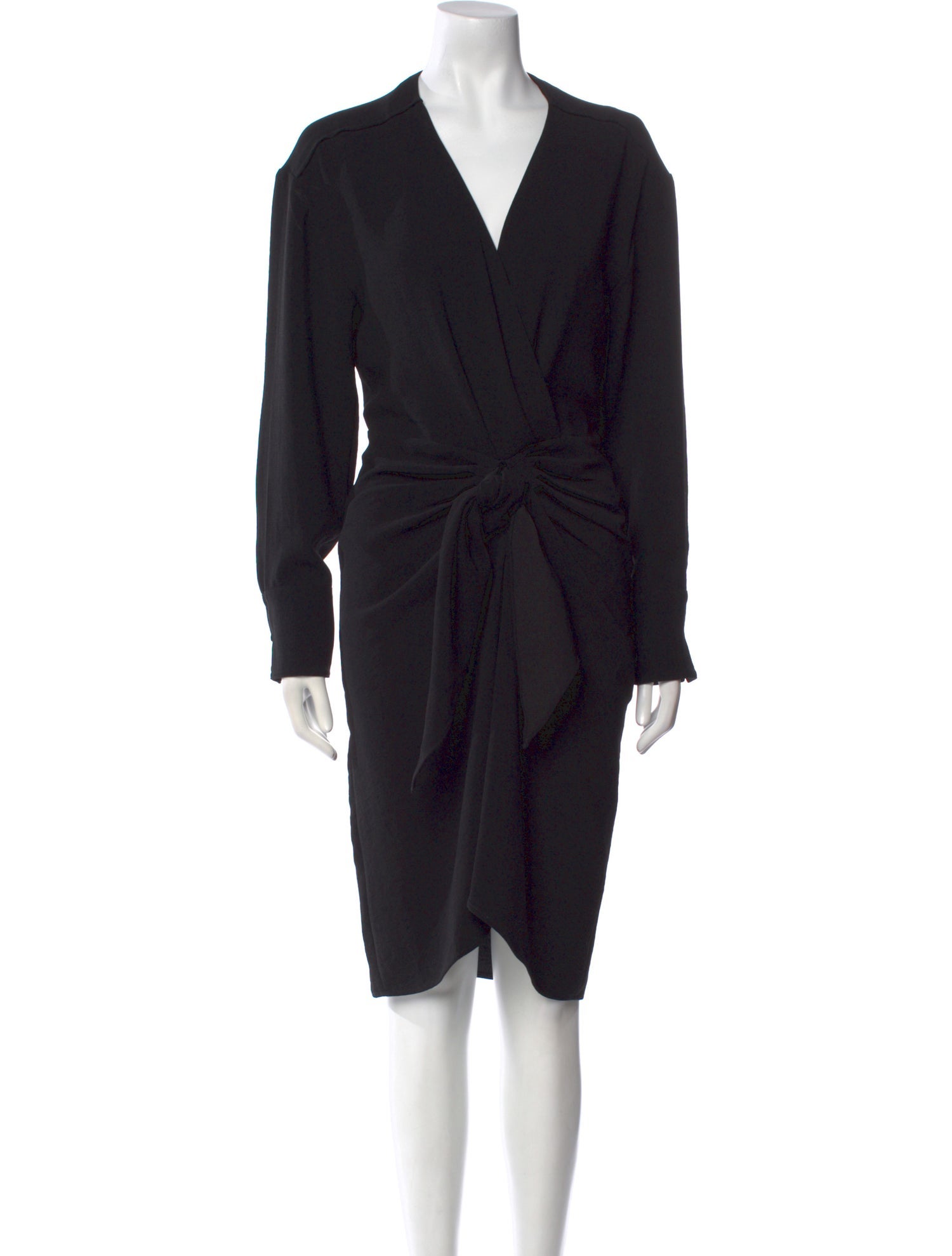 BA&SH V-Neck Midi Length Dress