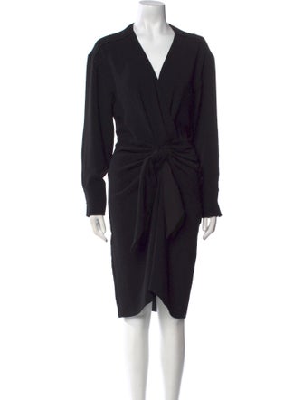 BA&SH V-Neck Midi Length Dress