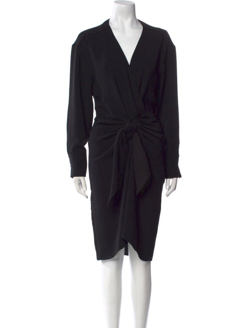 BA&SH V-Neck Midi Length Dress