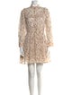 BA&SH Floral Print Mini Dress
