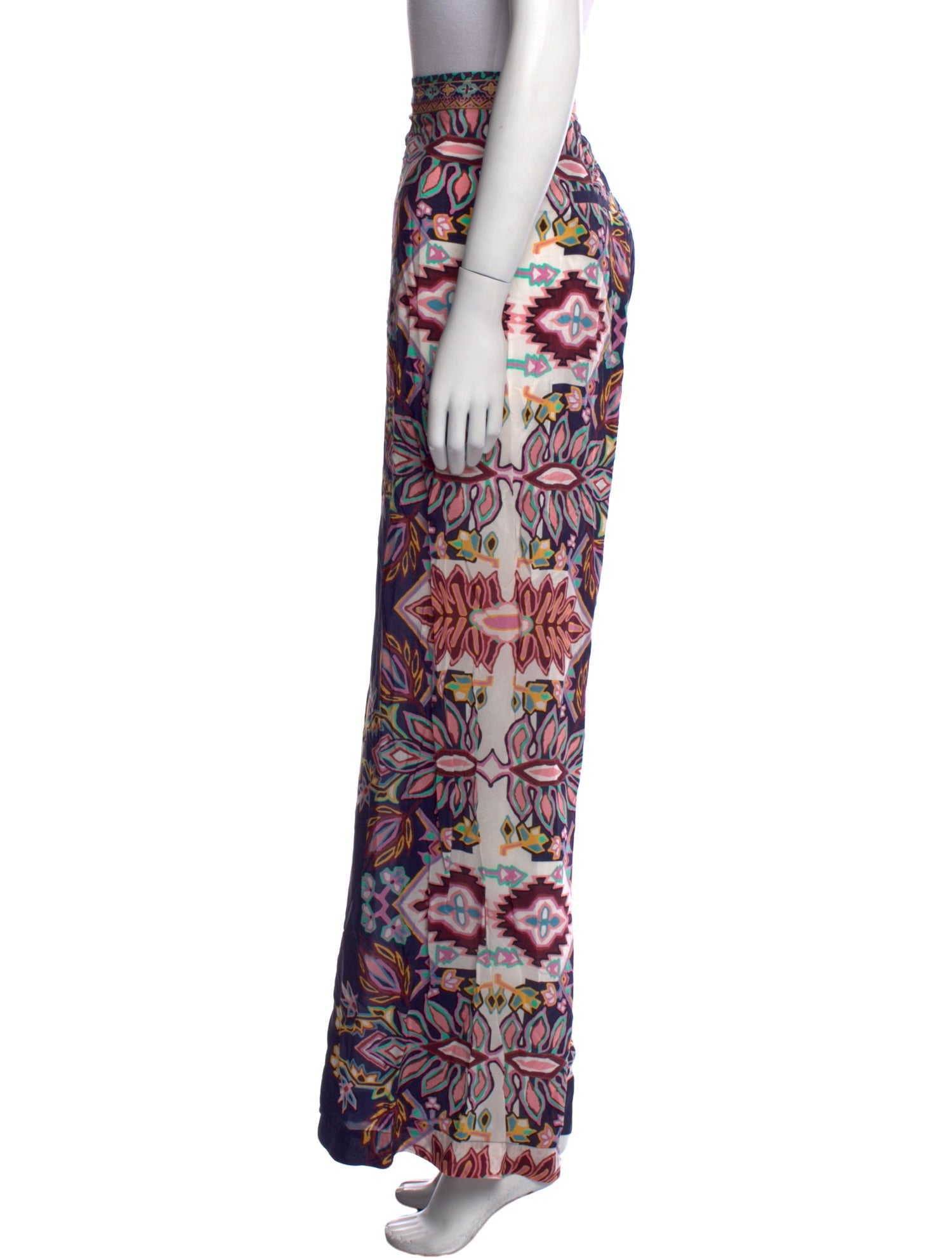 BA&SH Floral Print Wide Leg Pants w/ Tags