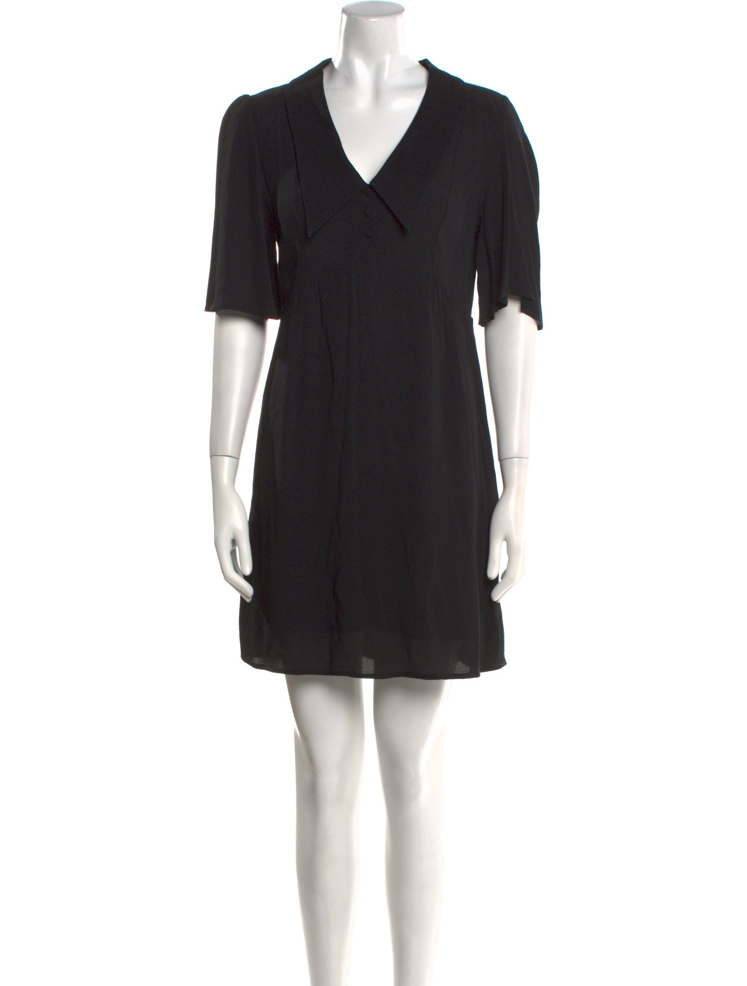 BA&SH V-Neck Mini Dress