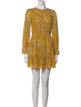 BA&SH Printed Mini Dress