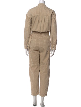 BA&SH Mock Neck Jumpsuit