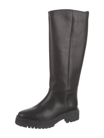 BA&SH Leather Rain Boots