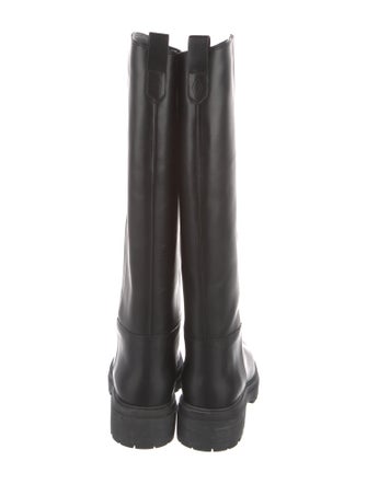 BA&SH Leather Rain Boots