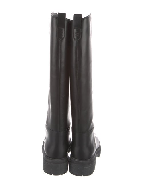 BA&SH Leather Rain Boots