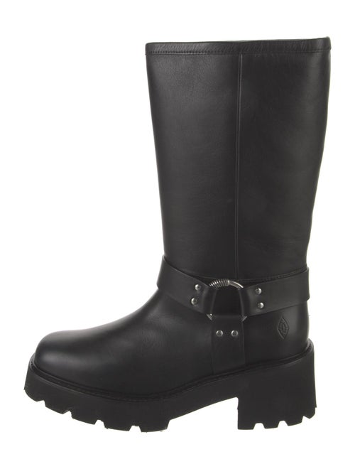 BA&SH Leather Moto Boots